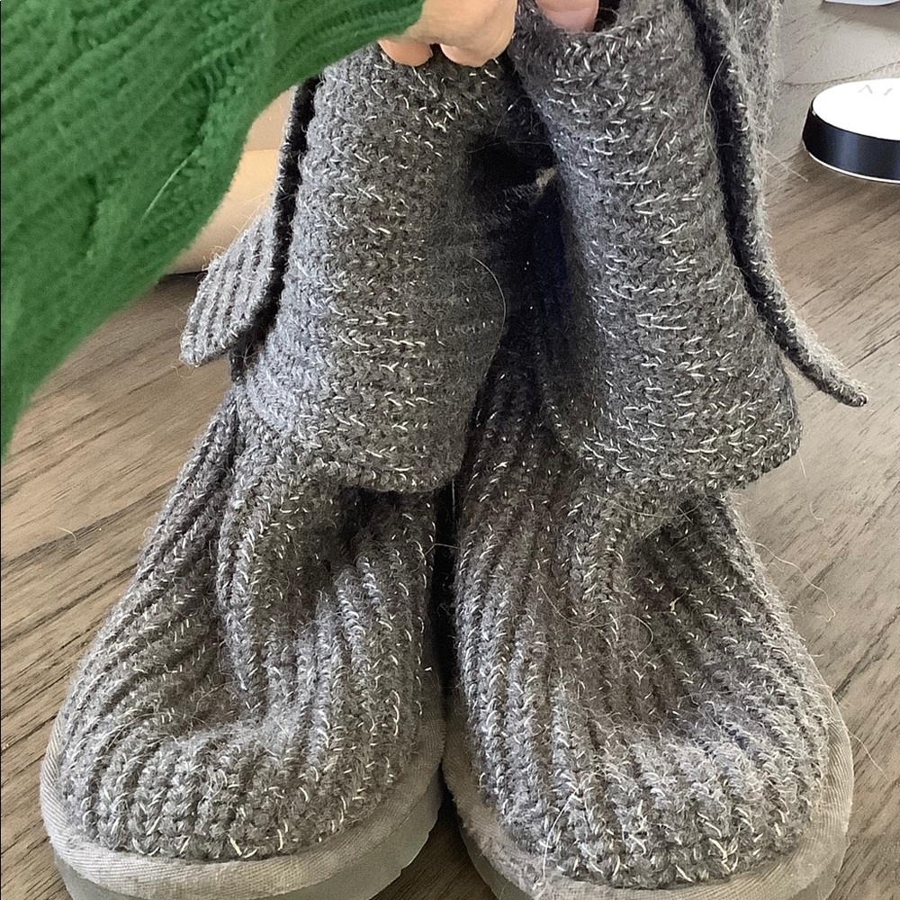 UGG Metallic Knit Boots - Picture 2 of 8